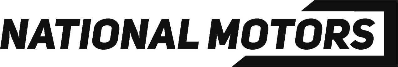 National Motors logo, dark